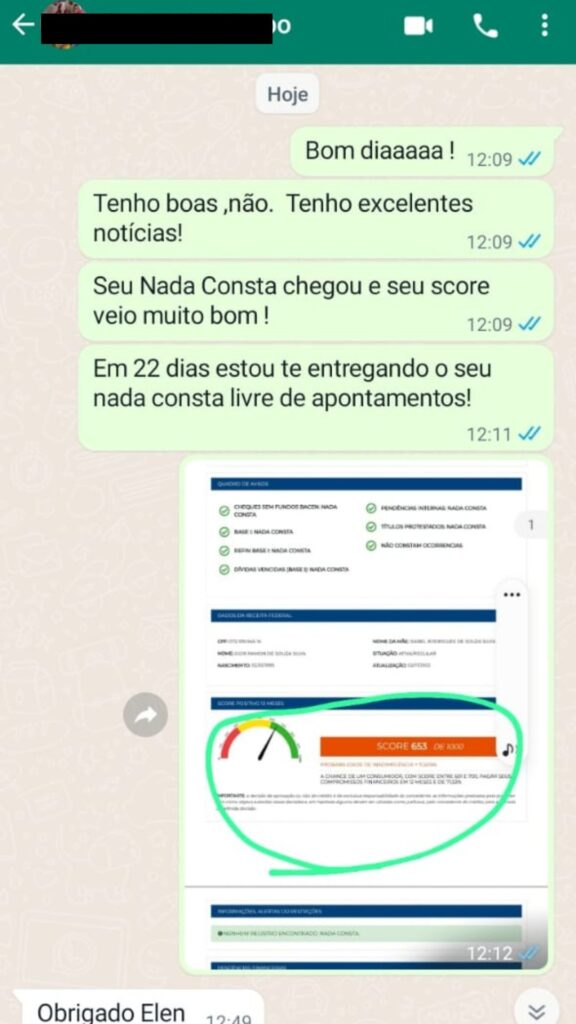 Depoimento cliente macedo solucoes financeiras como limpar o nome e recuperar o score brasilia df brasil